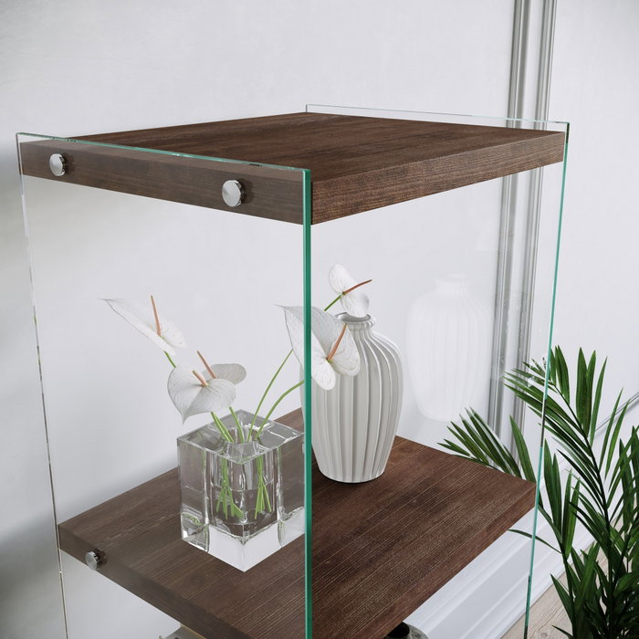 Hanah Home Estantería R301 de Nogal